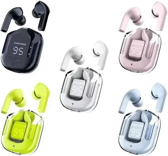 Wireless Bluetooth 5.3 Earbuds With LED Power Display Bass Stereo Noise Cancelling In-Ear Headphones With Mic –