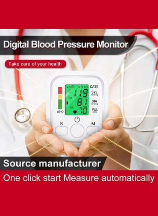 Arm Style Electronical Blood Pressure Monitor Wrist